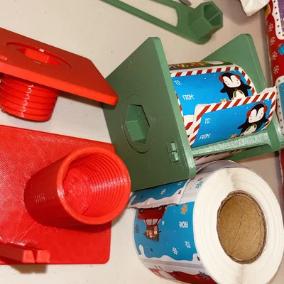 Hiện tại bộ phân phối cuộn nhãn thẻ