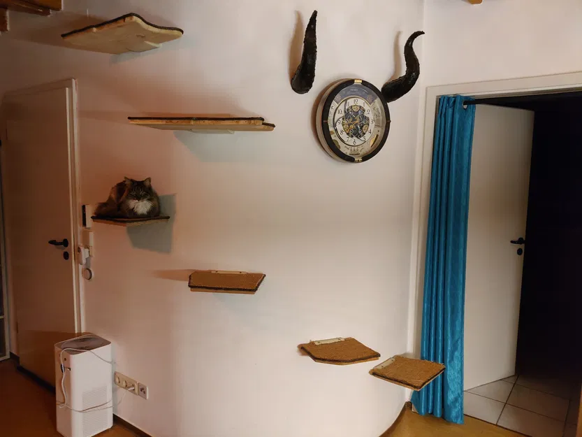 Nơi ngủ gắn trên tường cho mèo - Image 1