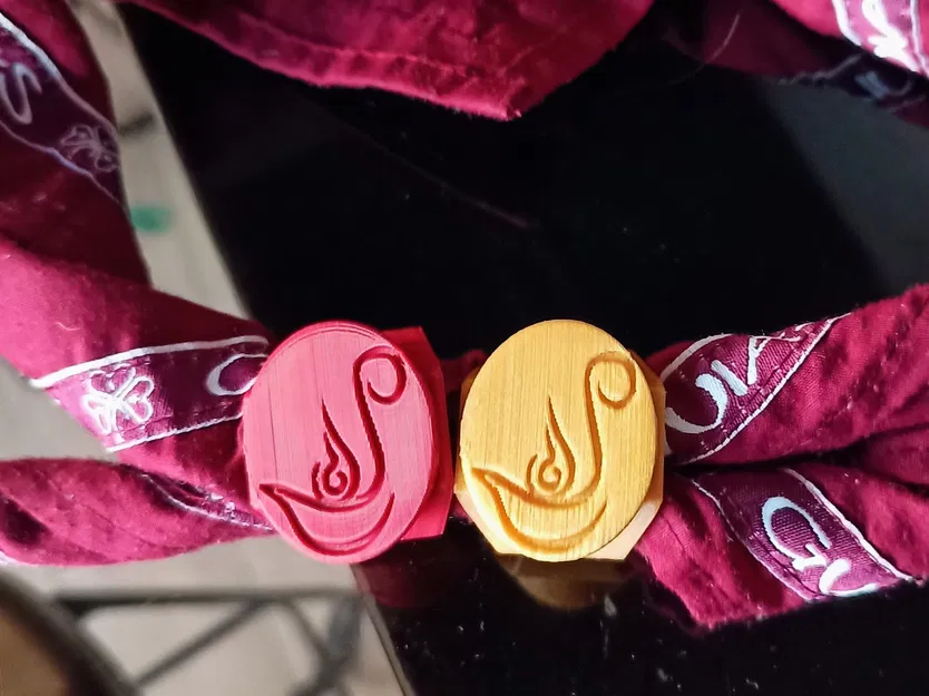 Wagggs Woggle Scar Ring Rangers (Vệ binh già ở Argentina) - Pasapañuelos hoặc Canuto de Guias Major Aga - Image 1