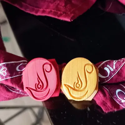 Wagggs Woggle Scar Ring Rangers (Vệ binh già ở Argentina) - Pasapañuelos hoặc Canuto de Guias Major Aga