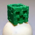 Minecraft Creeper Scout Woggle - Canuto hoặc Pas Pañuelo cho các trinh sát và lobatos - Thumbnail 1