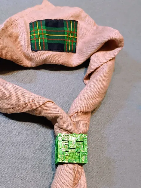 Minecraft Creeper Scout Woggle - Canuto hoặc Pas Pañuelo cho các trinh sát và lobatos - Image 4
