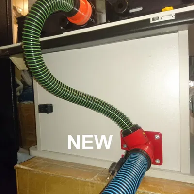 Bosch RA1171 Bộ định tuyến bộ định tuyến Bụi, nhấp vào Bộ chuyển đổi