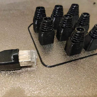 RJ45 Cứu trợ căng thẳng linh hoạt