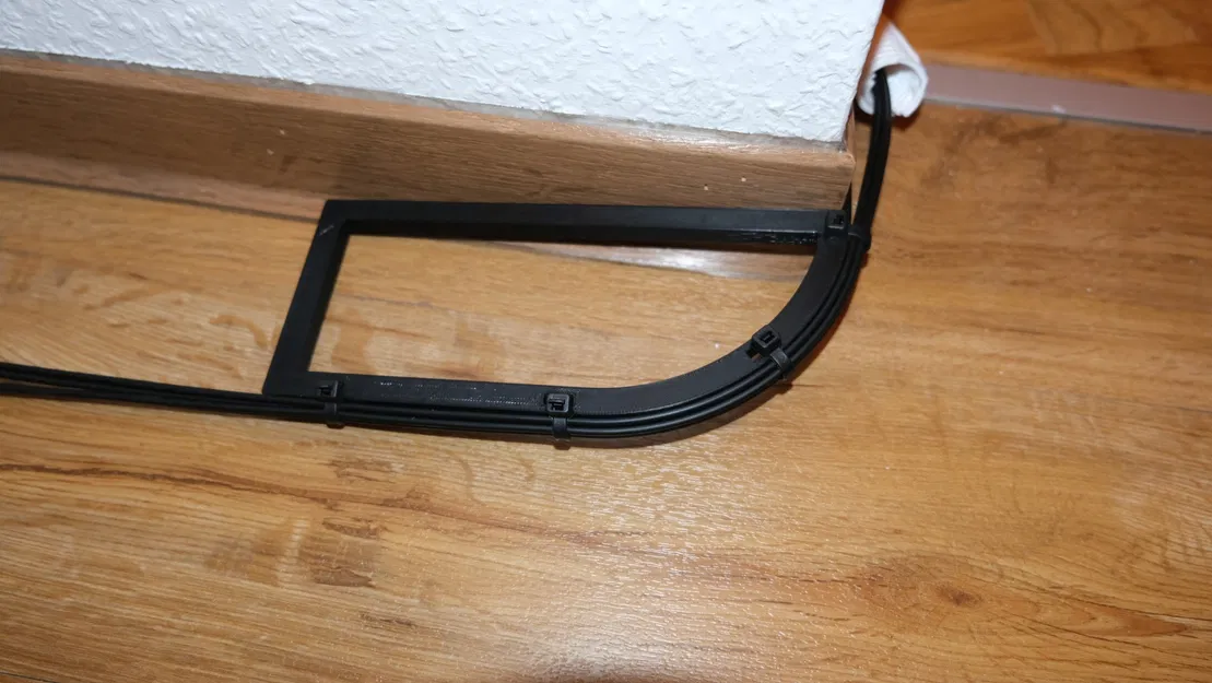 Bảo vệ cáp mạng sợi quang để đặt xung quanh các góc - Image 2