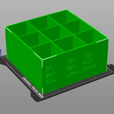 Người tổ chức giấy nhám Dremel