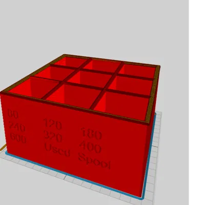 Người tổ chức giấy nhám Dremel