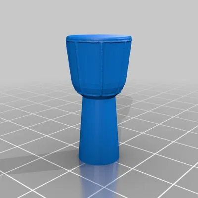 DJembe - Hai kích thước (tỷ lệ 1:18)