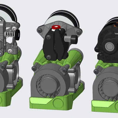 Lerdge ix máy đùn trực tiếp