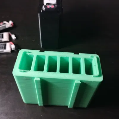 Người giữ LI-PO mô-đun 1S với đỉnh từ tính