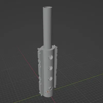 Nerf Long Barrel (Thingiverse Remix)