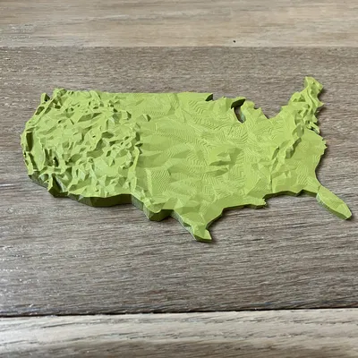 Thấp Poly USA thấp hơn 48 tiểu bang