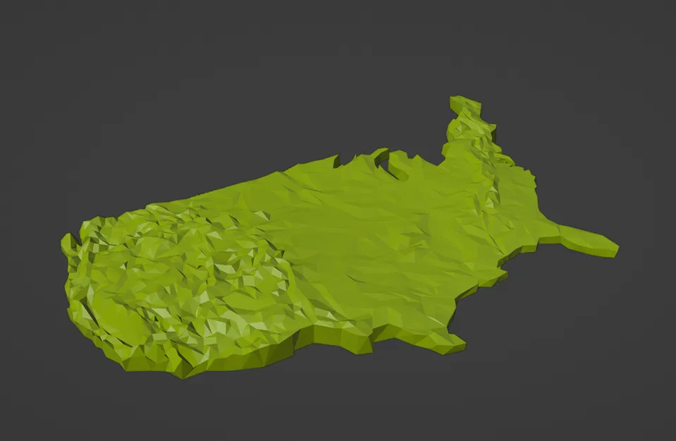 Thấp Poly USA thấp hơn 48 tiểu bang - Image 6