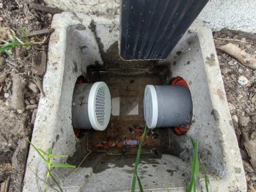 Lọc để quản lý nước mưa PVC 100mm - Image 1