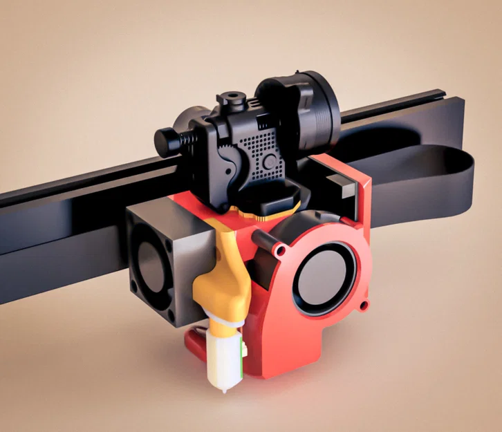 Fokoos Odin5 -F3 - Tùy chọn tùy chỉnh - Fan 5015 - Dragon UHF - Orbiter 2.0/NF Cannon Extruder - Image 3