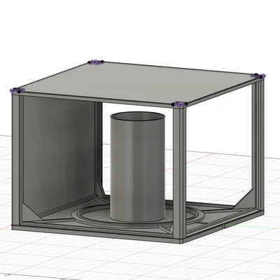 Hộp đèn lithophane tối giản