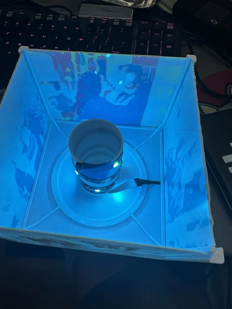 Hộp đèn lithophane tối giản - Image 2