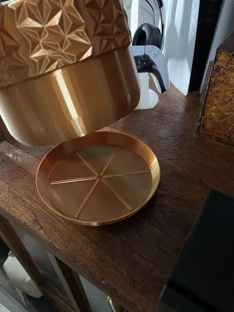 Người trồng chậu, với lỗ thoát nước, khay nhỏ giọt, hiện đại giữa thế kỷ - Image 2