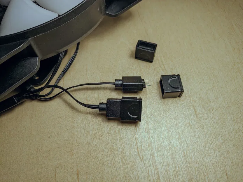 Vỏ pin đầu nối argb - Image 1