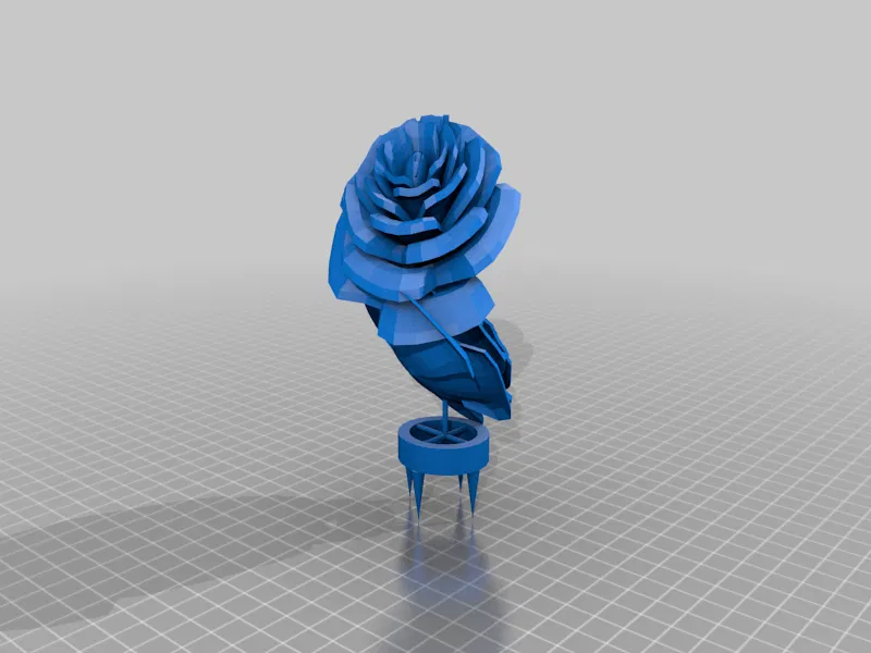 Treo thực vật hoa hồng - Image 1