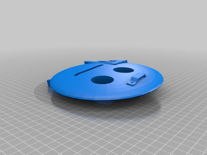 Tường mặt cười nhỏ giọt treo (với móc treo hình ảnh Sawtooth) - Image 1