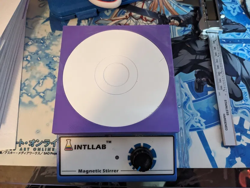 Nắp trộn cho máy trộn bằng thép không gỉ intllab từ tính - Image 1