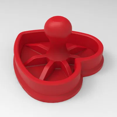 Heart Burger Patty Press