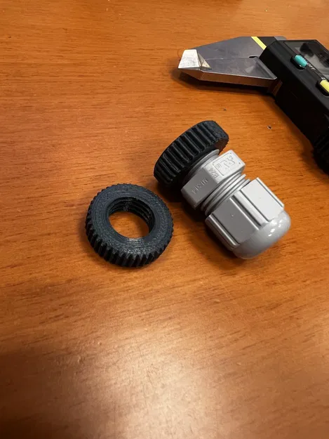 "Knurled" M12x1.5 (Fine Fine) - Image 1