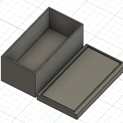 Thùng chứa vuông với nắp