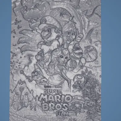 Áp phích phim Mario Bros