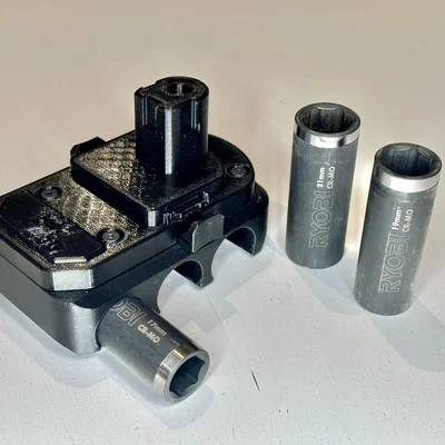 Ryobi Deep Tác động tốt lưu trữ ổ cắm