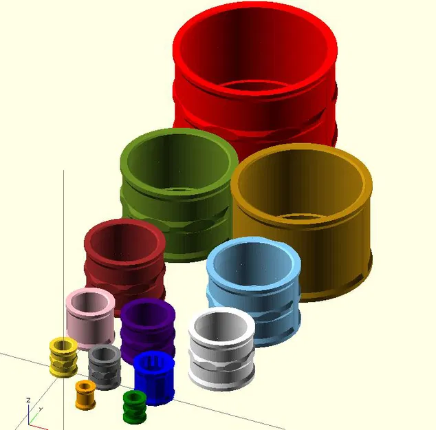 Các tập lệnh phù hợp với đường ống OpenScad - Image 2