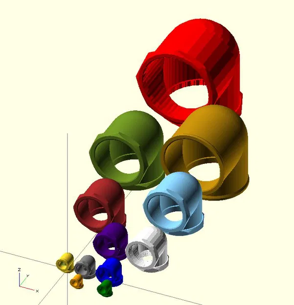 Các tập lệnh phù hợp với đường ống OpenScad - Image 4