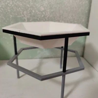 Xếp chồng hex hỗ trợ với khay