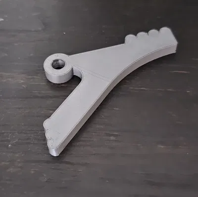 Bản lề được gắn cửa dừng