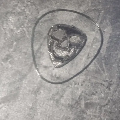 Guitar Skull Pick