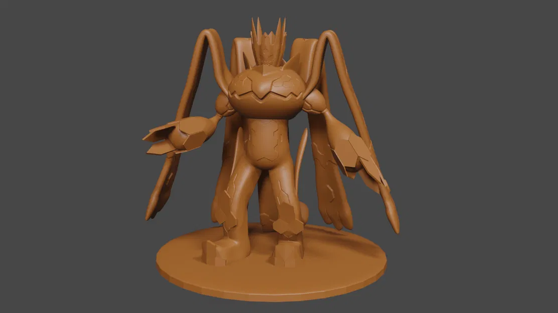 Pokemon lấy cảm hứng, Zygarde 100%, Tabletop DND thu nhỏ - Image 1