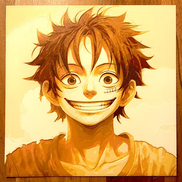 Khỉ đầy màu sắc D. Chân dung Ruffy - Image 1