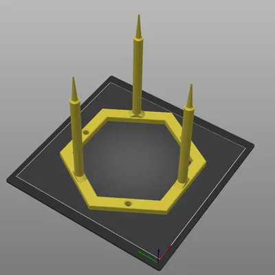 Hỗ trợ thực vật có thể xếp hình lục giác (nhiều hình lục giác)