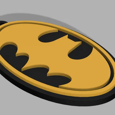 Logo chuỗi khóa Batman