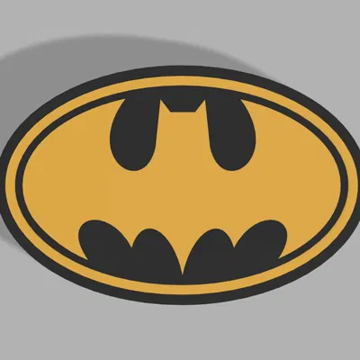 Logo chuỗi khóa Batman