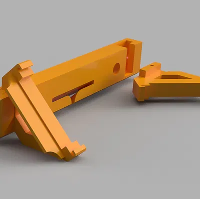 Prusa thiếu bao vây LCD Mount (MK2/MK3)