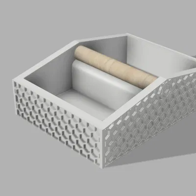 Hộp espresso gõ, hex