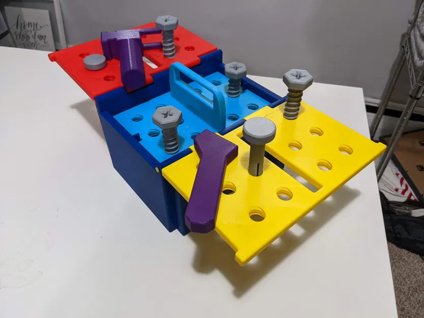 Hộp công cụ đồ chơi trẻ em - Image 3