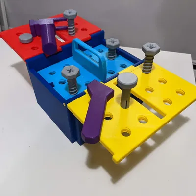 Hộp công cụ đồ chơi trẻ em