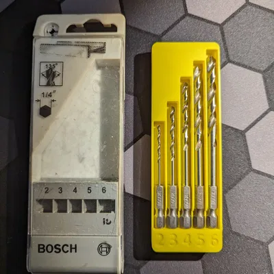 Gridfinity Bosch Hex Khoan Bit Bit