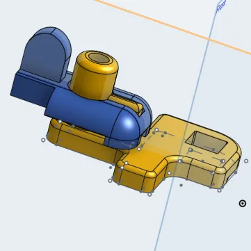 Creality K1/K1 Max - Trở chặn đòn bẩy đùn