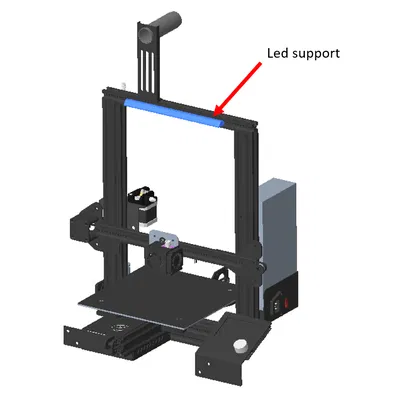 LED Hỗ trợ hàng đầu cho loạt Ender
