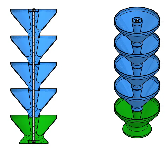 Chậu cây có thể xếp chồng lên nhau - Image 1