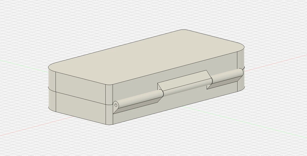 Đơn giản, nam châm ẩn, hộp bản lề dây tóc - Image 1